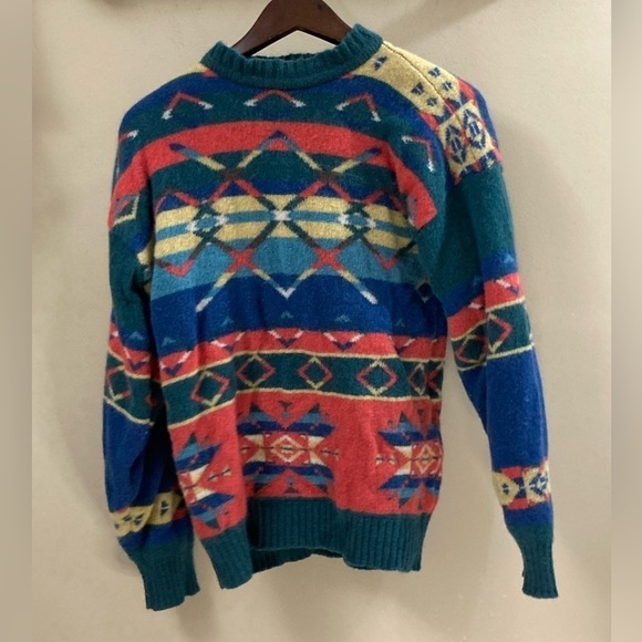 Vintage Paco 90s Apres Ski Wool Jumper Size Medium - Picture 1 of 4